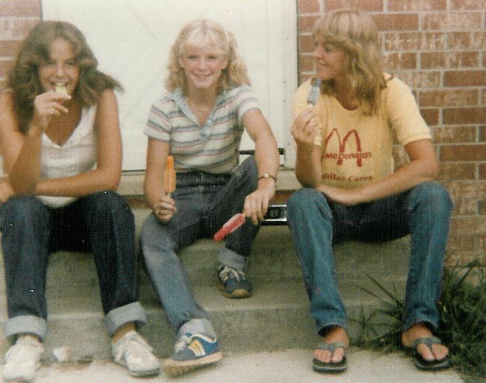 My grandma and her friends, around 1970.